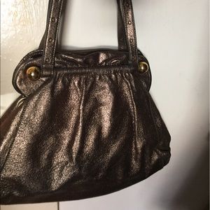 Metallic purse